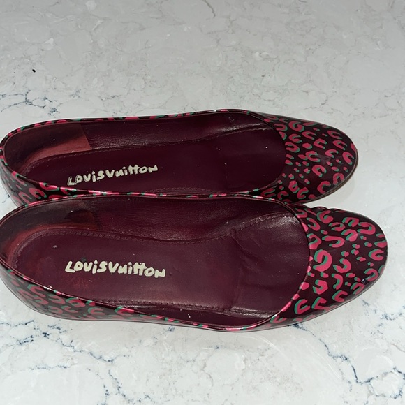 Louis Vuitton X Stephen Sprouse pink leopard flats *limited edition* - Picture 2 of 7